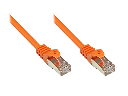 Preisvergleich Produktbild Patchkabel, Cat. 5e, SF / UTP, orange, 20m, Good Connections®