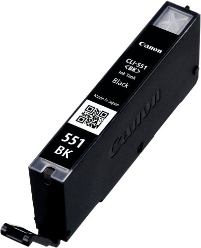 Canon CLI-551 BK Tintenpatrone 7ml, foto-schwarz