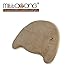 MITTAGONG Infant Anti Roll Headrest Support Memory Foam Baby Pillow,Coffee