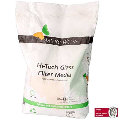 Nature Works Glass Filter Media Vidrio filtrante para Piscinas Etapa 1 - Saco 10Kg