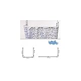 Universal Maurer 4042202 - Barra para cortina ducha, Universal, Aluminio, Blanco 80 x 170 cm