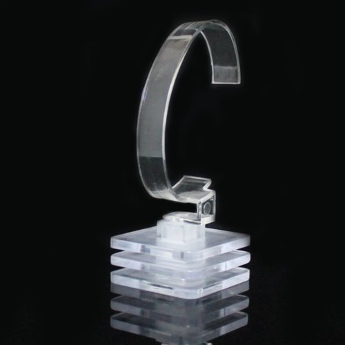 Acryl Uhrenständer Uhrenhalter Uhrenträger drehbar Erweiterung möglich transparent