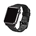 Produktbild Decoded - Leder Strap für Apple Watch Serie 4 (40mm) / 3/2/ 1(38mm), Premium Leder, Schwarz
