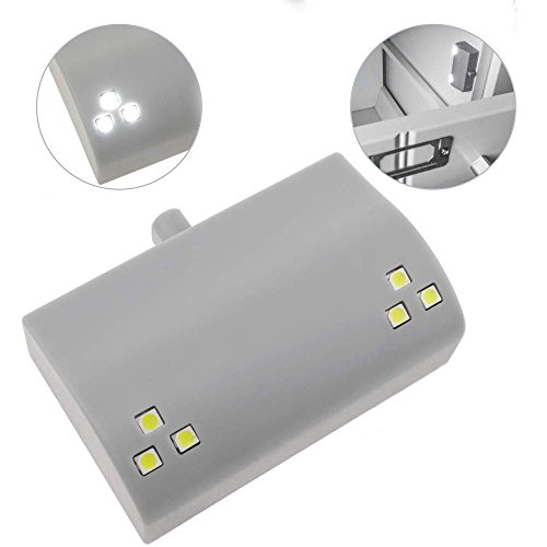 Preisvergleich Produktbild BeMatik - LED-Licht mit Druckschaltern für Schranktüren