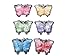 2 x butterfly shaped perspex box fragranced perfumed beauty bath soap flakes gift idea, many colours - by Fat-catz-copy-catz