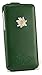 Produktbild Echtleder Spendlingwimmer Trachten Flipcase - Hülle für iPhone 6 Case Cover grün Edelweiss Trachtenmuster Stickerei - Lederhülle mit Magnetem
