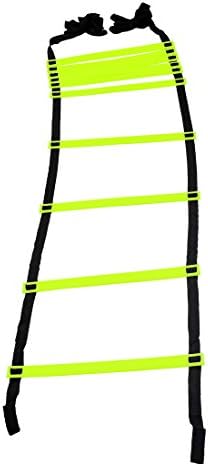 Grazzo Agility Ladder Speed Training Equipment For High Intensity Footwork, Acceleration Training, with Carry bag