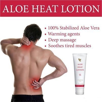 Forever Living Aloe Heat Lotion 3pc by FLP
