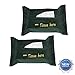 Produktbild French mit Samt Gold Folie Druck Facial Tissue Halter Tussie Schutzhülle für Badezimmer, Esszimmer, Theken, Schlafzimmer Kommoden, Night steht, Schreibtische, Tische und Cars. Farbe: Forest .2 PC