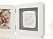 Baby Art Print Frame Rounded (White & Grey)