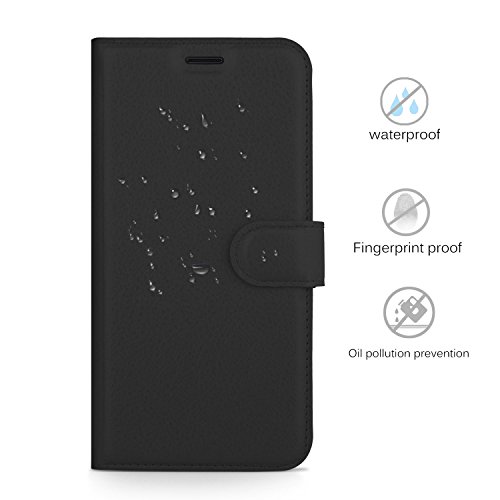 Funda Samsung Galaxy J7 2017 Carcasa KuGi Slim Flip Cover Carcasa Billetera Cartera de cuero PU Caso Monedero Multi-Angle Shockproof Silicio Protectora de Carcasa con Soporte Plegable para Samsung Galaxy J7 2017 SM-J730F Nuevo modelo Smartphone--negro Funda Samsung Galaxy J7 2017 Carcasa KuGi Slim Flip Cover Carcasa Billetera Cartera de cuero PU Caso Monedero Multi-Angle Shockproof Silicio Protectora de Carcasa con Soporte Plegable para Samsung Galaxy J7 2017 SM-J730F Nuevo modelo Smartphone--negro