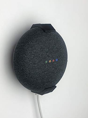 Google Home mini staffa a parete 2 gamba: nero (può essere nascosto sotto i ripiani/armadi ecc.)