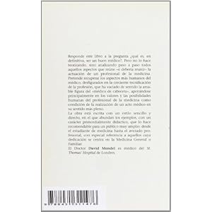 El buen hacer médico (Ciencias médicas bolsillo)