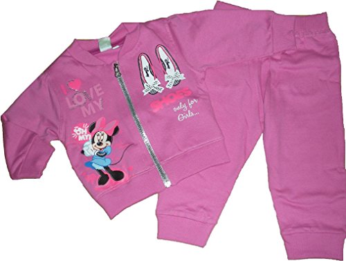 Brushed fleece Disney Minnie Mouse Fuchsia 12 months