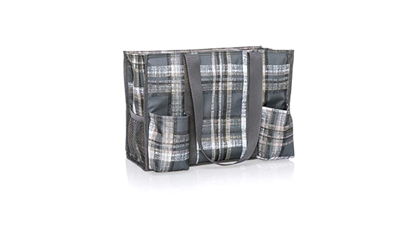 going gingham large utility tote