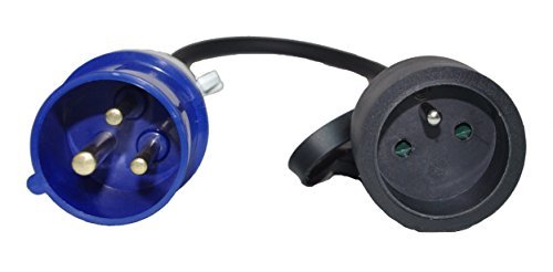 Perel ECEEC3M Kabel Kupplung auf Cee-Stecker, Länge 40 cm - 2