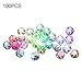 Produktbild Behavetw 100 Pcs Mini LED Ball Lampe Leuchte Luftballons Light Laterne Tumbler Ball Weihnachten Hochzeit Party Dekoration, Mehrfarbig, 1.7*1.7cm