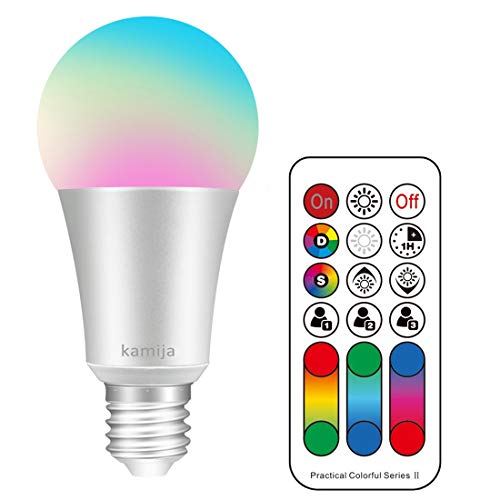 Kamija 10 W Dimmerabile Lampadine Luce Led Che Cambia Colore