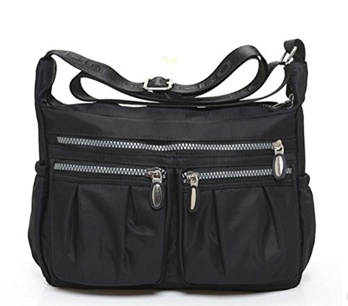 EGOGO Women's Casual Handbag Travel Messenger Cross Body Bag Shoulder Bag Diaper Bag with Muliti Pockets E303-1