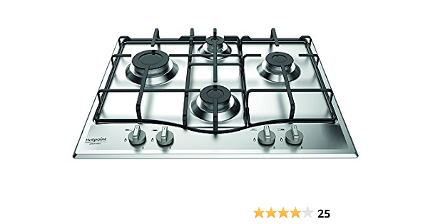 Hotpoint PCN 642 IX/HAR Incasso Piano cottura a gas Acciaio inossidabile piano  cottura : Amazon.it: Grandi elettrodomestici