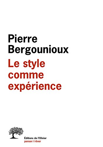 Download Le Style comme expérience