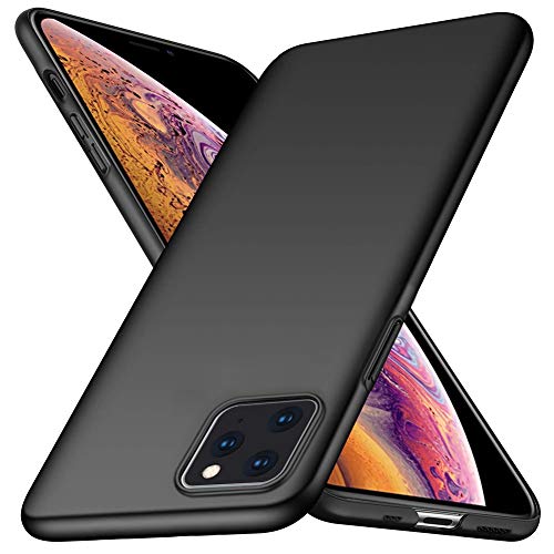TopACE Coque pour iPhone 11 Pro 5.8 Anti Choc Anti Rayure Coque Mat Ultra Fine Slim Dure Etui de Protection pour Apple iPhone 11 Pro 2019 Noir