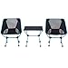 Produktbild UICICI Outdoor Stuhl Klapptisch 3 Stück Set Montiert Kompakt Stuhl mit Aufbewahrungstasche Camping Supplies Familien Angeln Ohanami Portable Ultra Light Stuhl