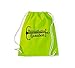 Produktbild ShirtInStyle Gym Sack Turnbeutel Heimathafen Lissabon Farbe Lime