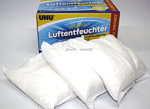 12x UHU 47135 Luftentfeuchter Nachfüllbeutel 450g Duftneutral - 4