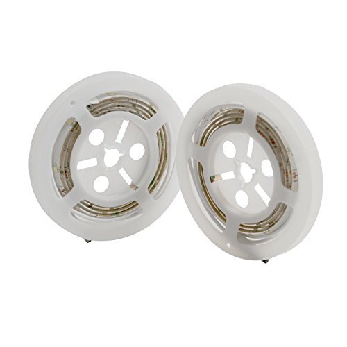 Bewegung aktiviert Bett Licht, GOCHANGE Flexible LED Streifenlicht, Auto Ein/Aus Bewegungsmelder Nachttischlampe, Bewegung aktivierte LED-Lichtleiste （zwei Sensor Kit） - 4