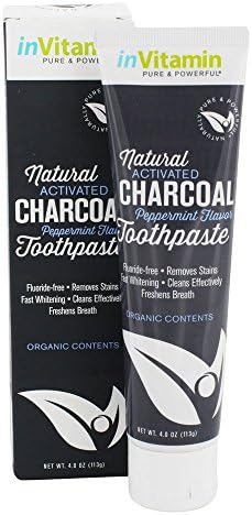 Natural Whitening Activated Charcoal Toothpaste (Peppermint)