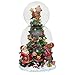 Price comparison product image Wonderful XXL double snow globe with built-in music box, size approx. 12 x 21 cm, Ø 6-10 cm