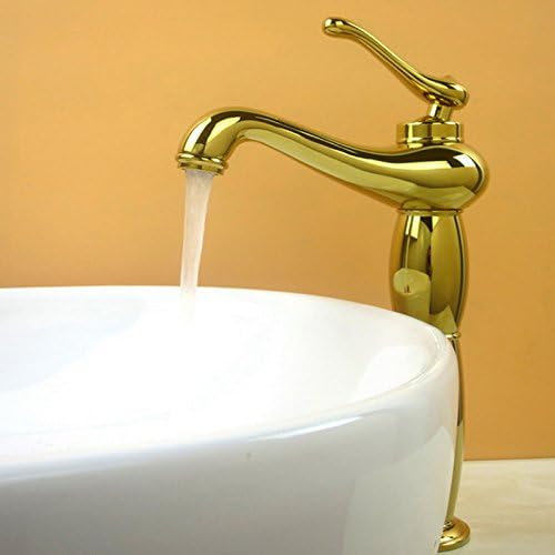 Hot Basin taps gold faucet's Magic Lamp high water washing your face on the TAP-TAP rose gold faucet basin mixer