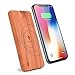 Produktbild Jamicy® 2-in-1 Portable Wood Wireless Ladegerät, 10000mAh Qi Ladepad mit Slim Wood Ladegerät Dock Matte für iPhone X / 8/8 Plus, Samsung Note9 / S9 / S8 Plus / S7Edge, alle Qi-kompatiblen Geräte