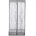 Produktbild GONGFF Spitze-Stickerei-Magnetische Schirm-Tür, Einfache Installation Kein Abstand-Schutz Schützendes Nettonetz, Passt Türgröße bis Zu 39 * 82In (100 * 210CM) Moskitoschutznetz,#1,90*210Cm