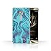 Produktbild Stuff4® Personalisiert Personalisiert Marmor Hülle für Asus Zenfone 3 Deluxe ZS570KL / Aqua Unterschrift Design/Initiale/Name/Text Schutzhülle/Case/Etui