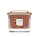 Produktbild Yankee Candle Elevation Kollektion mit Plattformdeckel Mittelgroße quadratische Duftkerze mit 3 Dochten, Amaretto Apple