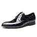 Produktbild Scarpe da cerimonia, Scarpe da Uomo Artificiali PU/Pelle/Scarpe eleganti Inverno/Autunno Uomo Comfort Oxford Stringate per Abiti Casual e da sera/Scarpe da sposa,Black,44