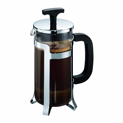 Bodum - 10414-16 - Jesper - Cafetière à Piston 3 Tasses - 0,35 L - Acier Chromé