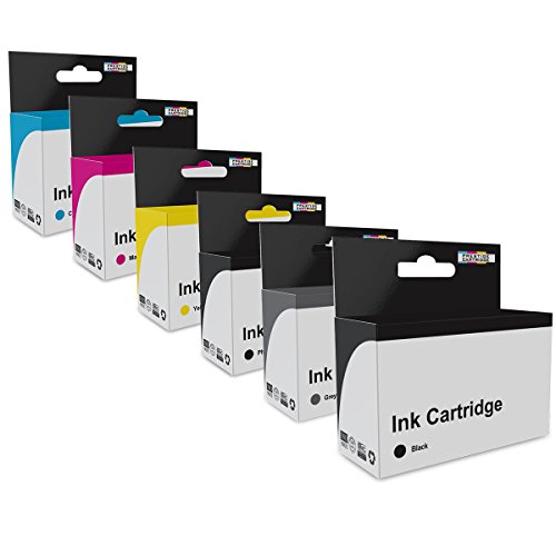 Prestige Cartridge PGI-525 CLI-526 Lot de 6 Cartouches d encre compatible avec Imprimante Canon Pixma un ensemble de six