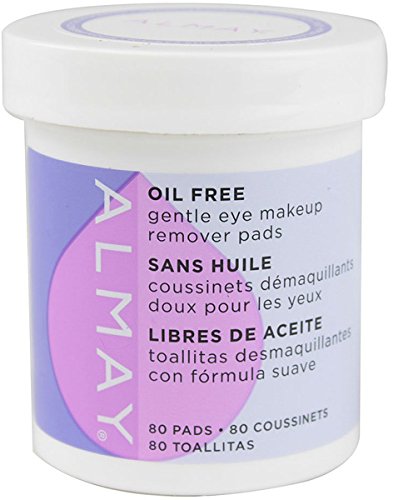 Almay Gentle Eye Makeup Remover Pads Oil Free -- 80 Pads