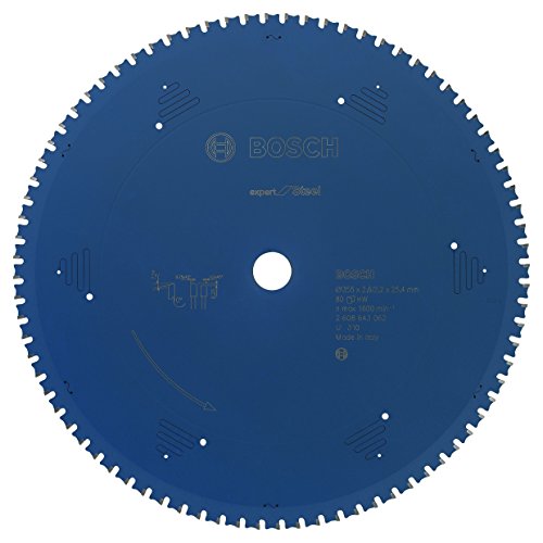 BOSCH Kreissägeblatt Expert für Steel, 355 x 25,4 x 2,6 mm, 80, 2608643062