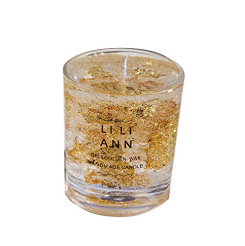 Preisvergleich Produktbild Premium Ätherisches Öl Gelee Duftende Wachs Luxus Bunte Aromatherapie Stumpenkerze Mit Einzigartigen Duft, 55 + Stunden Lang Anhaltende Duft, 415 g, Perfekte Geschenk-Box