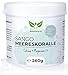 Produktbild NaturaForte Sango Meereskoralle Pulver 260g, Natürliche Quelle für Calcium (20%) und Magnesium (10%) im körpereigenen Verhältnis von 2:1, Sango-Koralle, Hochdosiert, Kein Raubbau