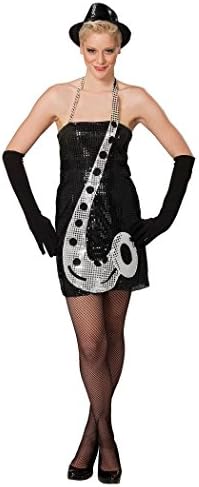 Lady Saxophone élégant costume de