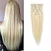 Produktbild Haarverlängerung, 20"-80g, , #60 Platinum Blonde Von Winky Wiggery