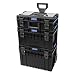 Produktbild BULTO Werkzeugroller C1 PRO Werkzeugkoffer Trolley System - 3 stapelbare Boxen - Werkzeugbox Werkzeugkiste