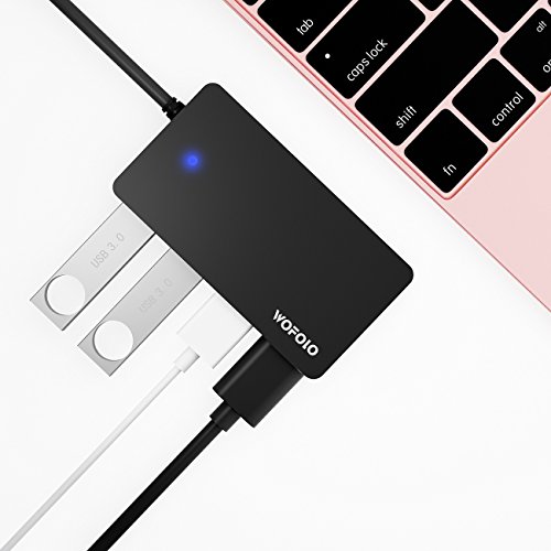 Typ-C Hub auf 4 ports USB C 3.0 mit 4 Anschlüsse für alles Type C adapter usb C Geräte wie MacBook 2015/2016 MacBook pro/Air/mini ChromeBook Pixel und mehr - 3