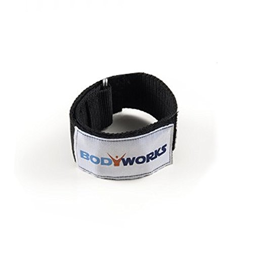 Bodyworks COMBI SET Fitnesszubehör für den Kabelzugturm für verschiedenste Übungen: 1x Trizepsseil, 1x Einhandseil, 1x Hand- und Fußschlaufe - 2