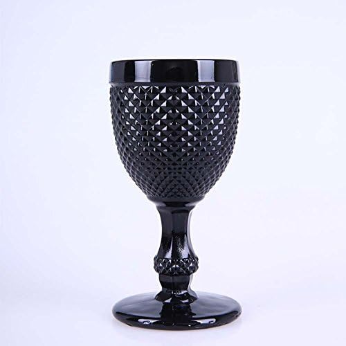 XHWine Pineapple Style Wine Goblet Drinking Glass (Black) by XHWine